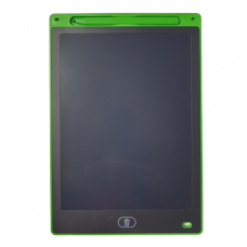 Планшет для рисования и заметок 12" LCD синий, стираемый
