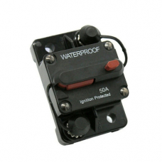 Предохранитель автоматический DC 12-48В 50А с ручным сбросом, IP67, тип А