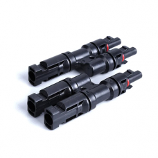 Коннектор MC4 Т2 разветвитель для солнечных панелей, 2.5-6мм, пара, IP67