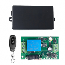 1-канальное беспроводное реле 220В 433МГц, пульт режимы