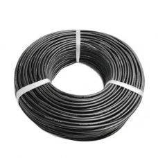 Провод медный 10AWG 600В 5.5мм 100м, в силиконовой изоляции, черный