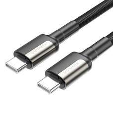 Кабель Type-C - Type-C 1м Pavareal Q28 60Вт QC3.0, в оплетке Кабель Type-C - Type-C 1м Pavareal Q28 60Вт QC3.0, в оплетке