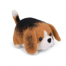 Набор для сухого валяния из шерсти, игрушка Собака, с голками, фелтинг