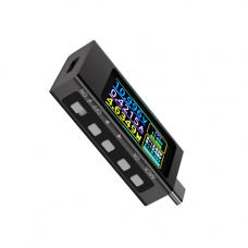 USB тестер тока напряжения мощности 4-30В 12А QC PD PPS, Type-C, KWS-X1 USB тестер тока напряжения мощности 4-30В 12А QC PD PPS, Type-C, KWS-X1