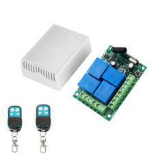 4-канальное беспроводное реле 220В, 2 пульта режимы