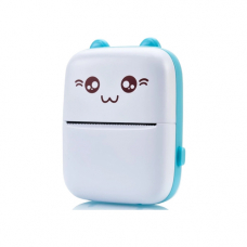 Термопринтер карманный для печати с телефона, Bluetooth, 1000мАч, цвета