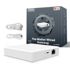 Контроллер шлюз хаб проводной для умного дома Zigbee Matter Tuya, Moes MZHUB