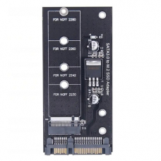 Адаптер переходник SSD M.2 NGFF ключ B на SATA3 до 6Гбит/с Адаптер переходник SSD M.2 NGFF ключ B на SATA3 до 6Гбит/с