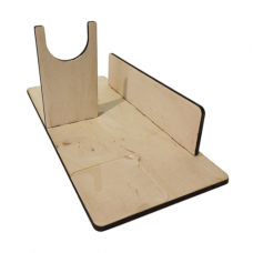 Подставка для клеевого пистолета 60Вт и стержней, фанера Подставка для клеевого пистолета 60Вт и стержней, фанера