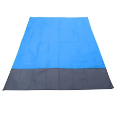 Покрывало пляжное 200x210см влагостойкое анти-песок, складное, в чехле