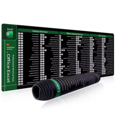 Игровая поверхность, большой коврик для мышки 80x30см, Office Excel