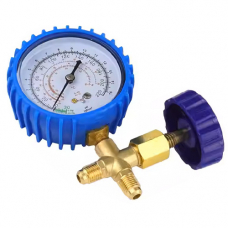 Коллектор манометрический c вентилем 0-220psi для заправки фреона XWM-466 Коллектор манометрический c вентилем 0-220psi для заправки фреона XWM-466
