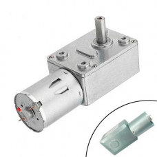 Мотор редуктор червячный JGY-370 2 об/мин 6В