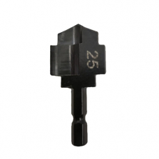 Ступенчатое плоское сверло 25мм для PPR труб и восстановления фитингов, HSS