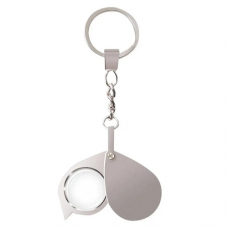 Стекло увеличительное 20X карманное мини лупа брелок, линза стеклянная