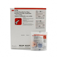 Беруши 3M 1270 25дБ Елочка, упаковка 100 пар, затычки в уши для ушей от шума