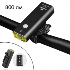Фонарь велосипедный 800лм CREE XPL2, аккумуляторный 2500мАч, Rockbros V9C-800