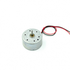 Микро мотор электродвигатель 300, DC 1.5-9В, 24.5x12.5мм, вал 8мм