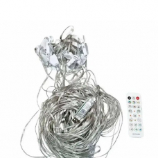 Гирлянда светодиодная цветная Штора с Bt и ДУ 400LED 3.2 х 2м, SFK-08