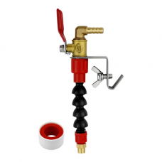 Гибкий шланг для плиткореза с краном для мокрой резки плитки