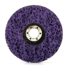 Шлифовальный коралловый круг 125мм для зачистки металла, фиолетовый