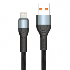 Кабель USB - Lightning 1м Pavareal Q06i 120Вт Fast Charge, в оплетке