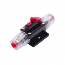 Предохранитель автоматический DC 12-48В 20А с ручным сбросом, тип В
