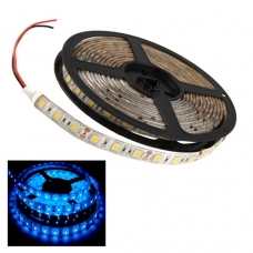 5м лента светодиодная, 300x 5050 SMD LED, синяя