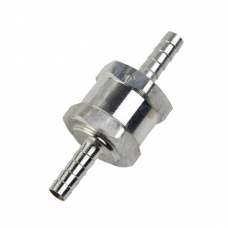 Клапан обратный для топливного насоса 8мм, направленный, алюминий