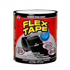 Водонепроницаемая изоляционная лента FLEX TAPE 150x10см прорезиненная, черная