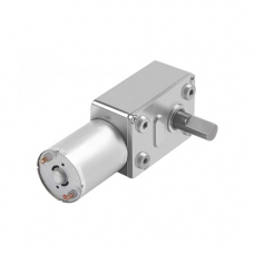 Мотор редуктор червячный JGY-370 50 об/мин 12В