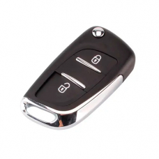 Выкидной ключ, корпус под чип, 2кн DKT0269, Citroen, ниша CE0536, HU83