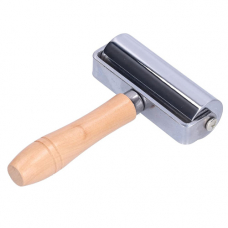 Валик для формовки кожи 100мм, металлический ролик