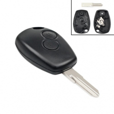 Ключ заготовка, корпус под чип, 2кн, Renault, VAC102