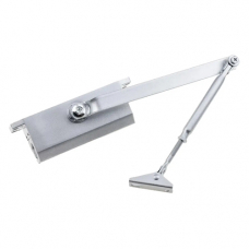 Доводчик двери 45-65кг 600-1000мм, верхний монтаж, EN3, серебристый