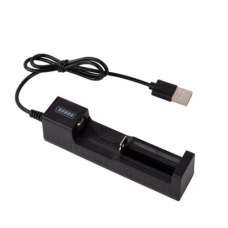 Универсальное зарядное устройство для 18650 CR123a USB