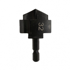 Ступенчатое плоское сверло 32мм для PPR труб и восстановления фитингов, HSS