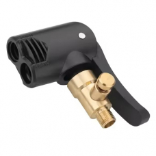 Адаптер насадка переходник для велонасоса 2в1 на ниппели Presta и Schrader