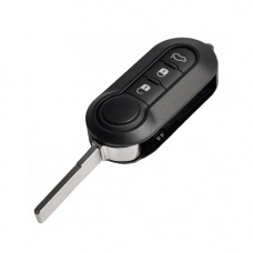 Выкидной ключ, корпус под чип, 3кн DKT0269, Fiat, SIP22