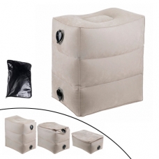 Подушка надувная для путешествий 3 уровня пуфик под ноги, гермомешок Подушка надувная для путешествий 3 уровня пуфик под ноги, гермомешок