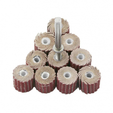 Лепестковый круг 10шт 600грит 10x10мм для гравера с держателем