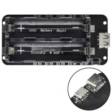 Battery Shield V8 для питания Arduino ESP8266 ESP32, 2x 18650 зарядное