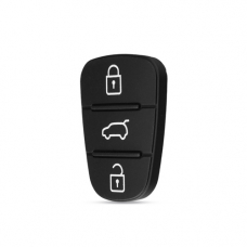 Кнопки для выкидного ключа Hyundai Kia, 3кн, резиновые