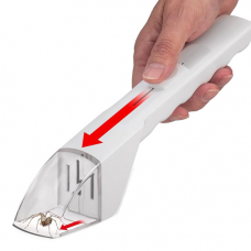 Приспособление для ловли насекомых с прозрачным контейнером, портативный