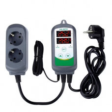 Терморегулятор термостат цифровой 2 розетки -50~120С 10А Inkbird ITC-308